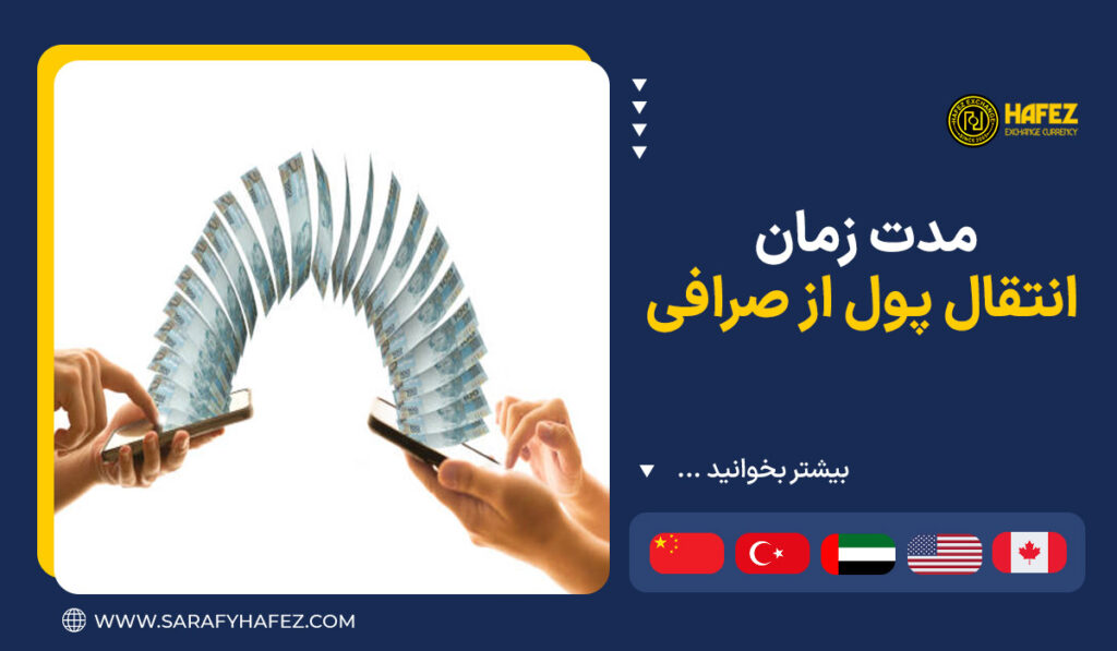مدت زمان انتقال پول از صرافی