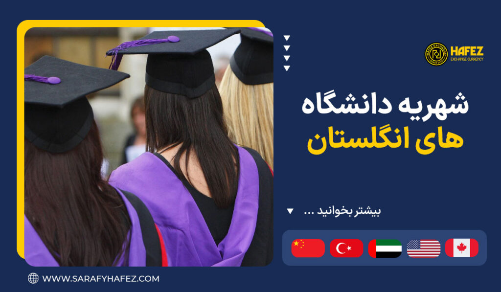 شهریه دانشگاه های انگلستان