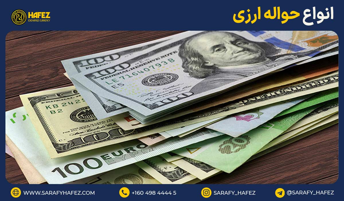 انواع حواله ارزی