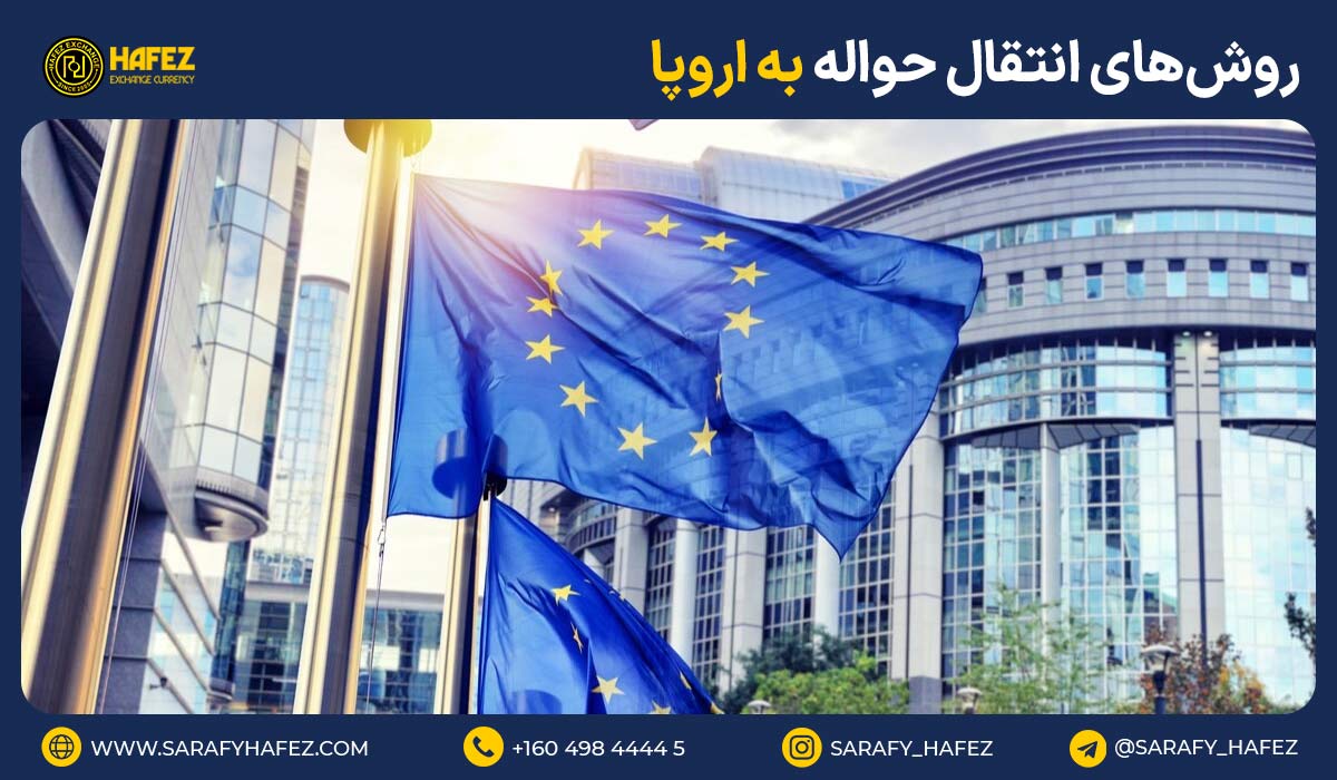 روش‌های انتقال حواله به اروپا