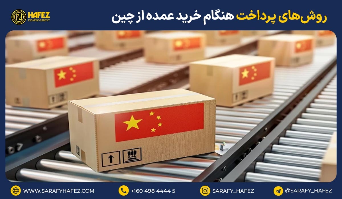 روش‌های پرداخت هنگام خرید عمده از چین