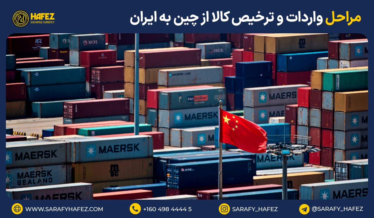 مراحل واردات و ترخیص کالا از چین به ایران