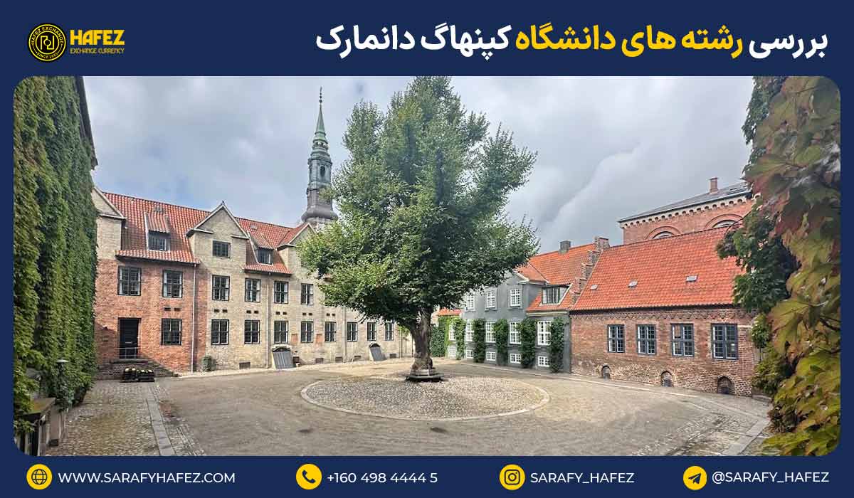 بررسی رشته های دانشگاه کپنهاگ دانمارک