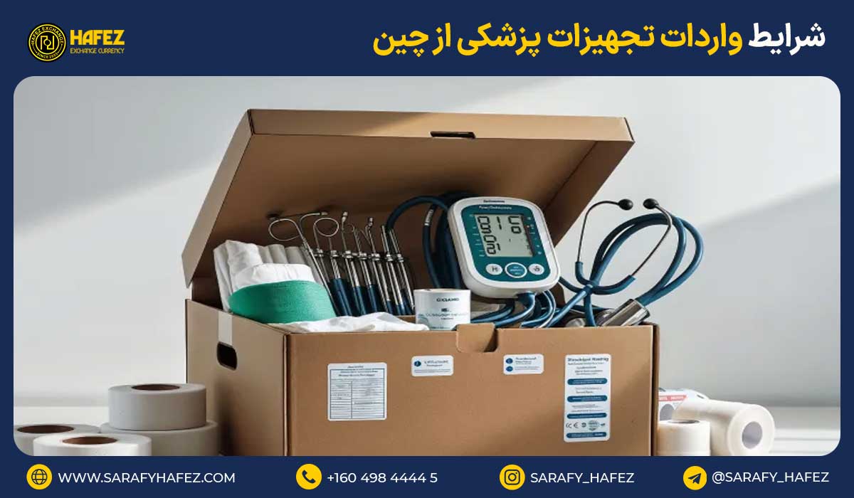 شرایط واردات تجهیزات پزشکی از چین