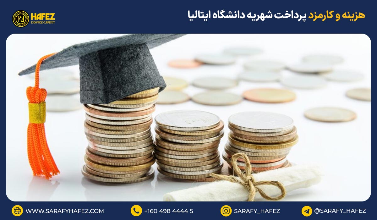 هزینه و کارمزد پرداخت شهریه دانشگاه ایتالیا