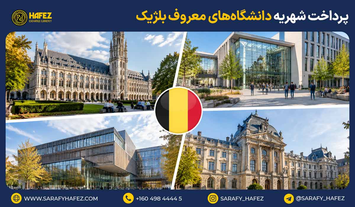 پرداخت شهریه دانشگاههای معروف بلژیک