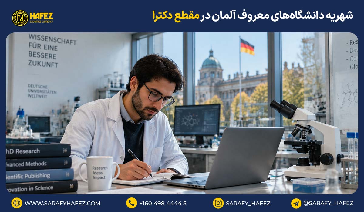 شهریه دانشگاههای معروف آلمان در مقطع دکترا