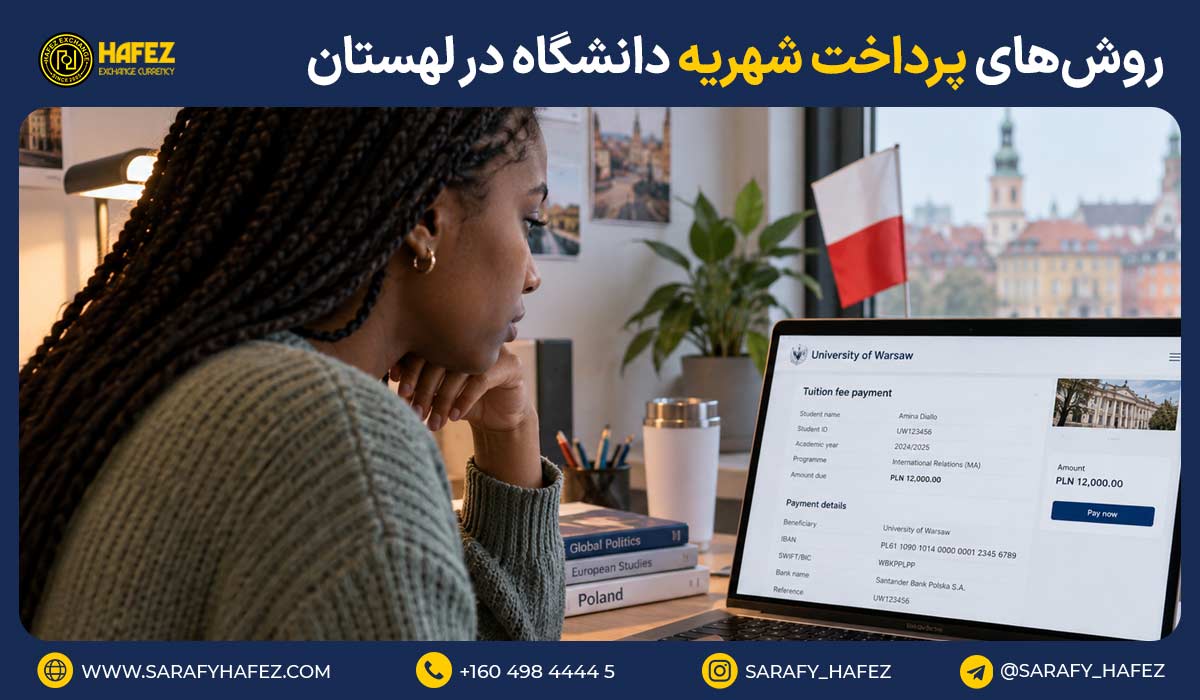 روشهای پرداخت شهریه دانشگاه در لهستان