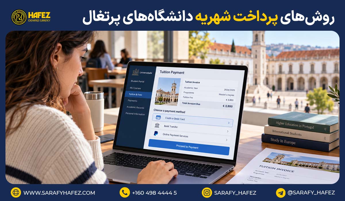 روشهای پرداخت شهریه دانشگاههای پرتغال